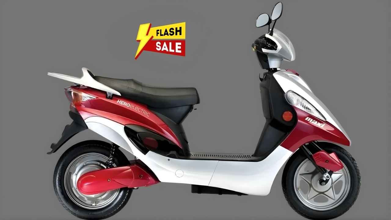 Hero Electric Maxi Scooter 2026 Launched with 120km Range, License-Free Ride, USB Charging & Reverse Mode